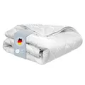 Produktbild: XDREAM Pure 4-Jahreszeiten Bettdecke 200x200 cm | bestehend aus 2 zusammengeknöpften Steppdecken | Allergiker geeignet | 100% Mikrofaser | Öko-TEX® | 200 x 200 cm