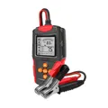 Produktbild: Qoltec Digitaler Batterietester mit LCD-Anzeige | 12 V | 24 V | 3 Ah-200 Ah