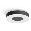 Produktbild: Philips HUE Led-Deckenleuchte White & Color Ambiance Infuse M, Schwarz, Metall, G, 8.4 cm, Smartphone-Steuerung, Lampen & Leuchten, Innenbeleuchtung, Deckenleuchten