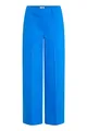 Produktbild: ICHI IHKATE Damen Hose Stoffhose mit Stretch gerader Schnitt mit Ziernähte Gürtelschlaufen leicht elastisch, Größe:L, Farbe:Strong Blue (184051)