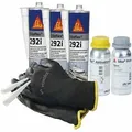 Produktbild: Sikaflex 292i Marine Weiß 3x 300ml Mit Aktivator 205 Und Primer 210 - Zur Abdichtung Und Verklebung Von Buntmetall Im Boot Und Schiffsbau Mit 5 Düsenspitzen