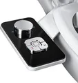 Produktbild: Bidet Aufsatz - SAMODRA Nicht Elektrisch Bidet Toilettenaufsatz mit Doppeldüsen