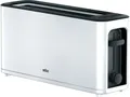 Produktbild: Braun HT3100WH Toaster 1 Scheibe(n) 1000 W Schwarz - Weiß (HT3100WH)