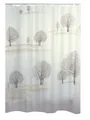 Produktbild: RIDDER Duschvorhang Textil Park 180x200cm braun Textilvorhang Polyestervorhang