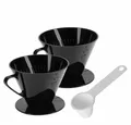 Produktbild: WESTMARK Permanentfilter Set 3tlg., 2 Kaffeefilter Gr. 4 und Kaffee-Dosierlöffel, Kunststoff, ABS, PP