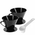 Produktbild: Westmark Kaffee-Set 3tlg., 2 Kaffeefilter Gr. 4 und Kaffee-Dosierlöffel