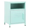 Produktbild: vidaXL Nachtkommode, Nachttisch Minzgrün 35x35x51 cm Stahl