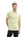 Produktbild: TOM TAILOR Herren 1045629 Poloshirt, 37704 - Lime Green Two Tone Pique, S EU