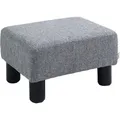 Produktbild: Homcom Fusshocker,, Grau, Textil, 30x24x40 cm, Wohnzimmer, Hocker, Sitzhocker