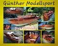 Produktbild: aeronaut Diva Kajütboot mit Bl-Motor, Bausatz, 3093/00 Günther Modellsport