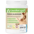 Produktbild: Hochkalorische Trinknahrung Vegan Kalorien Shake zum Zunehmen | Astronautennahrung Trinkmahlzeit mit Kohlenhydrate Protein Vitamine & Mineralstoffe Hochdosiert | CaloVital (500 g, Schoko)