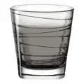Produktbild: Leonardo Trinkglas Vario Struttura, Becher, Wasserglas, Glas, anthrazit, 250 ml