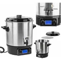 Produktbild: Denner-edition - Edelstahl Einkochtopf Einkochautomat Einkocher Dea2000dx 2000 W 27 L 30-100 Grad