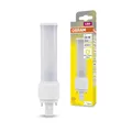 Produktbild: Osram DULUX D 26 LED-Lampe für G24D-3 Sockel, 10 Watt, 990 Lumen, Warmweiß (3000K), rotierbar, Ersatz für herkömmliches 26W-Dulux Leuchtmittel, Weiß