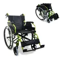 Produktbild: Zusammenklappbarer Aluminium-Rollstuhl mit Armlehnen „Bolonia“ von Mobiclinic
