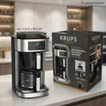 Produktbild: Krups KM 760D Filterkaffeemaschine silber/schwarz Timer Vorratsbox  NEU & OVP !