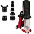 Produktbild: Einhell Absauganlage TE-VE 550/2 A (550 Watt, laufruhiger Induktionsmotor, Automatiksteckdose mit Startfunktion, inkl. Absaugschlauch, Multiadapterset + Absaugadapter)