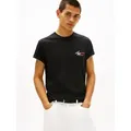 Produktbild: Tommy Jeans T-Shirt TJM SLIM FIT SIGN CHEST mit Markenprint schwarz XXL (54)