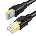 Produktbild: CAT 8 Ethernet Kabel 8 Meter Hochgeschwindigkeit SFTP Netzwerkkabel 40 Gbps 2...