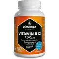 Produktbild: Vitamin B12 1000 μg hochdosiert vegan Tabletten 180 St