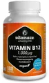 Produktbild: Vitamaze GmbH Vitamin B12 1.000 µg Hochdosiert Vegan 180 Tabletten - 180 Tabletten 12580592