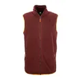 Produktbild: FORSBERG Vardir-Weste, Fleeceweste, Outdoor-Weste, Strickfleece, warm, funktional für Freizeit und Beruf, Farbe:bordeaux/schwarz, Größe:M