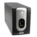 Produktbild: Roline 19.40.1220 DesignSecure 2000VA USV Wechselstrom 230V USB schwarz silber