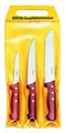 Produktbild: F. DICK Messer Set 3-teilig, Holzgriff (Ausbeinmesser 13 cm, Stechmesser 18 cm, Blockmesser 21 cm, HRC 56°) 81553000