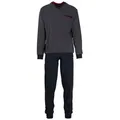 Produktbild: GÖTZBURG Pyjama Herren Pyjama Baumwolle (2 tlg) blau XXL (56)