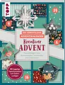 Produktbild: Der verbastelbare Adventskalender: Kreativer Advent. Papierdesigns zum Ausschneiden, Verbasteln und Dekorieren.: 24 hyggelige Papierbasteleien zum Sofort-Loslegen.