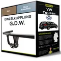 Produktbild: Starre Anhängerkupplung für VW Touran 05.2015-jetzt Typ 5T1 G.D.W. NEU