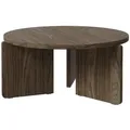 Produktbild: Selsey Couchtisch, Dunkelbraun, Holzwerkstoff, Rund, 88.5x40.5x88.5 cm, Wohnzimmer, Wohnzimmertische, Couchtische