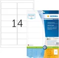 Produktbild: HERMA Etiketten Etiketten weiß 99,1x38,1mm Premium A4 VE=140 Stück