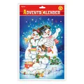 Produktbild: Trötsch Adventskalender Schneemann Kapelle Adventskalender mit Türchen: Weihnachtskalender Bildkalender Türchenkalender