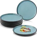 Produktbild: Sänger Speiseteller, Blau, Stein, 6-teilig, Rund, kratzfest, Essen & Trinken, Geschirr, Teller, Speiseteller