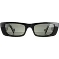 Produktbild: Gucci Rectangle Womens Schwarz Grau GG0516S