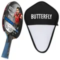 Produktbild: Butterfly Tischtennisschläger 1x Timo Boll Black 85031 + Cell Case 1, Tischtennis Schläger Set Tischtennisset Table Tennis Bat Racket