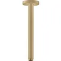 Produktbild: hansgrohe S Deckenanschluss 27389140 300mm, brushed bronze, DN 15, runde Rosette