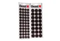 Produktbild: Beast Möbelfuß 68 selbstklebende Filzgleiter rund 20+28mm schwarz Möbelgleiter Set, (68-St), selbstklebend