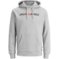 Produktbild: Jack & Jones Herren Kapuzenpullover JJECORP LOGO SWEAT HOOD Grau XL