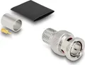 Produktbild: Delock BNC Stecker zum Crimpen RG-11mit passendem Schrumpfschlauch (91773)
