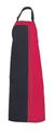 Produktbild: Leiber Latzschürze ca. 100 cm 11/2522/1002 Schwarz/Rot
