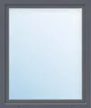 Produktbild: ARON Basic+ Kunststofffenster 1 Flügelig (Dreh-Kipp) 100x100 cm RAL 7016 anthrazitgrau DIN Links (Förderfähig)