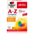 Produktbild: Doppelherz A-Z Depot Complete Long-Term Vitamins Multivitamin- und Mineralkomplex in Tablettenform 120 TABL