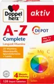 Produktbild: Doppelherz A-Z Depot Vitamine Mineralstoffe Spurenelemente Lutein 120 Tabletten