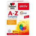 Produktbild: Vitamine Mineralstoffe Doppelherz A-Z Complete 120 Kapseln Lutein Spurenelemente