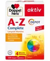 Produktbild: ✅ Doppelherz A-Z Depot Complete, Langzeit-Vitamine, Multivitamin 120 Tabletten ✅