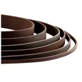Produktbild: Auroris Bastelnaturmaterial 1m flaches Lederband Lederriemen Farbe dunkelbraun Breite wählbar braun 2,0 cm