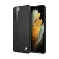 Produktbild: BMW Hülle BMHCS21MSLLBK Signature Logo Imprint Schwarz – Galaxy S21+