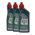 Produktbild: CASTROL Transmax Manual EP 80W Getriebeöl, API GL-4, MB 235.1, 3x1 Liter